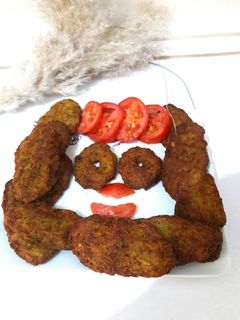 عکسی از دستور تزیین غذای کودک