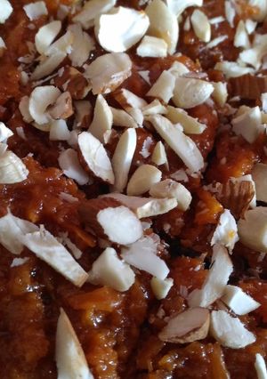 A picture of Mawa burfi.