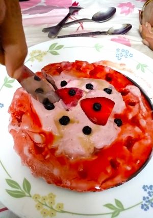 A picture of Cheese cake.
