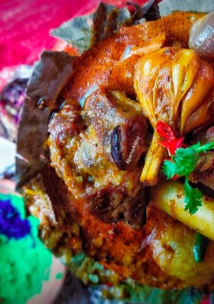 মটন জংলি কষা(Mutton junglee kosha recipe in Bengali) রেসিপির প্রধান ছবি