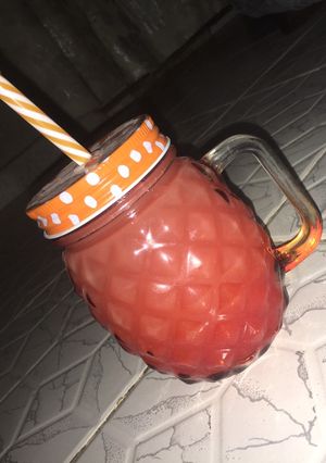 A picture of Watermelon and agwaluma drink.