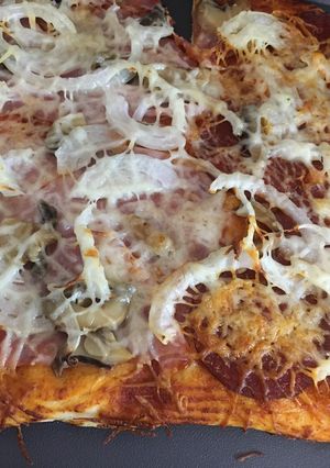 Pizza recept fotója