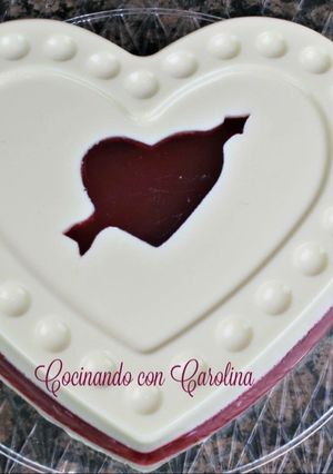 Una foto de Gelatina de Corazón..el regalo perfecto para este 14 de febrero