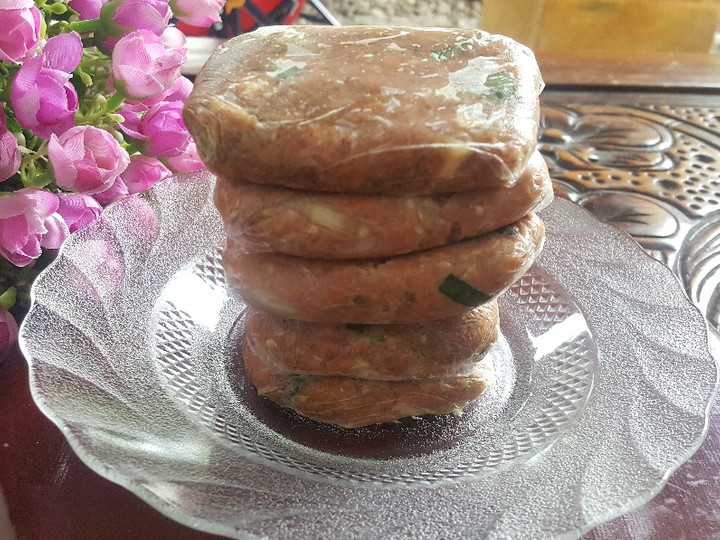 Ini dia! Resep memasak Patty burger homemade yang gurih