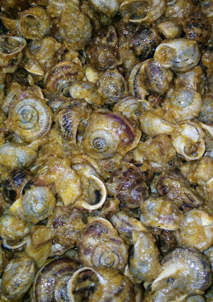 Una foto de Caracoles picantes