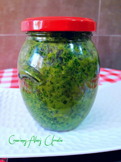 Una foto de Pasta de cilantro, jengibre y ajos aceite oliva virgen extra