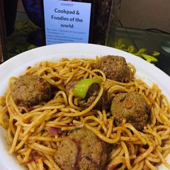 A picture of Beef Balls Chowmein.