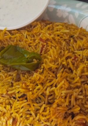A picture of Beef Tehari🍚.