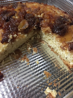 Una foto de Tarta deManzana invertida