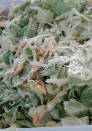 Una foto de Ensalada con carne