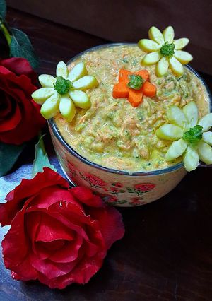 عکسی از دستور دیپ کدو سبز
