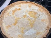 A picture of lemon pie