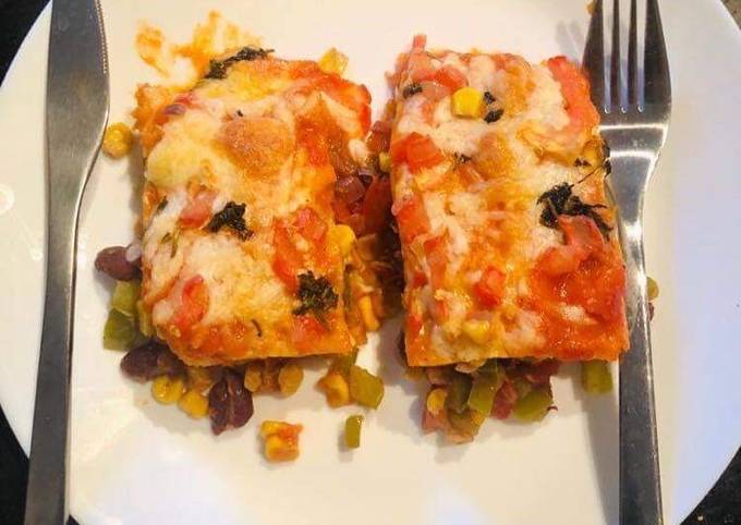 Recipe of Ultimate Veg Enchiladas