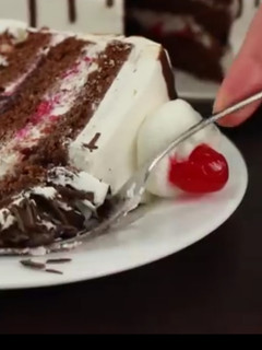 Una foto de Torta selva negra