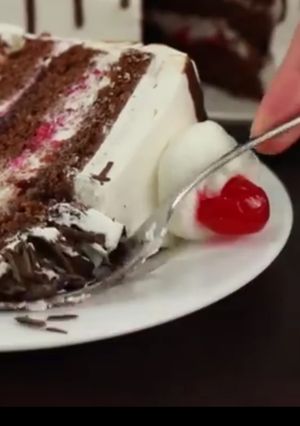 Una foto de Torta selva negra