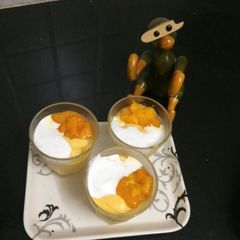 A picture of Mango mousse.