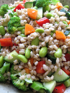 A picture of Crunchy Barley Salad.