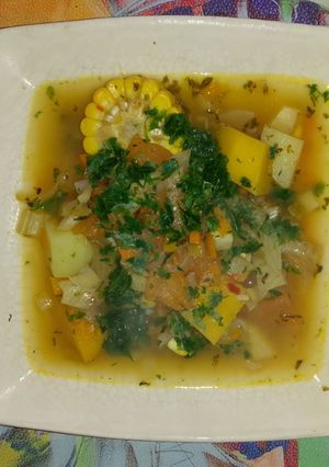 Una foto de Sopa de Vegetales