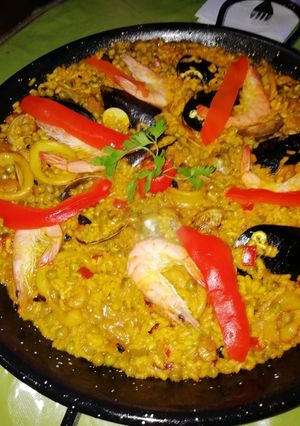 Una foto de Paella de Marisco 🥘