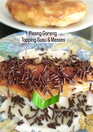 Foto resep Pisang Goreng Topping Susu & Messes