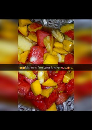 A picture of Mix fruits.
