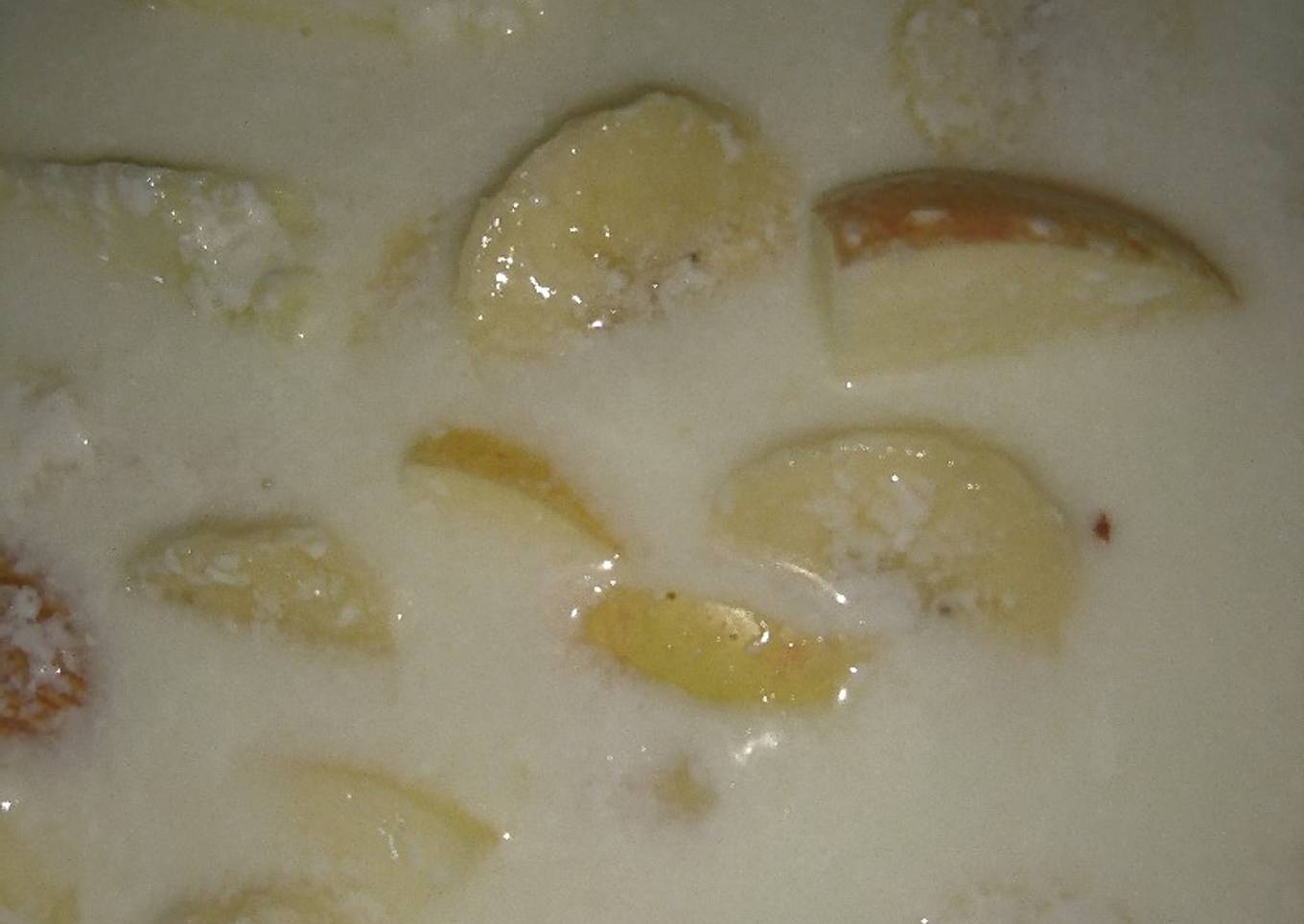 Yoghurt with fruit healthy breakfast