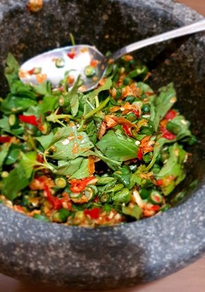 Foto resep Pencok Kacang Panjang