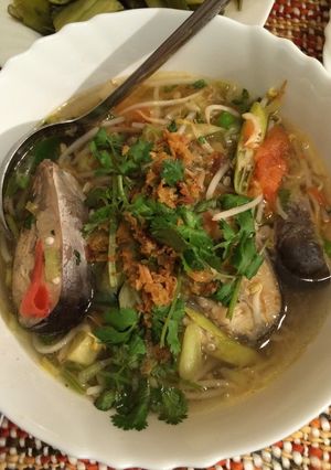 Hình của món Canh chua cá hú.