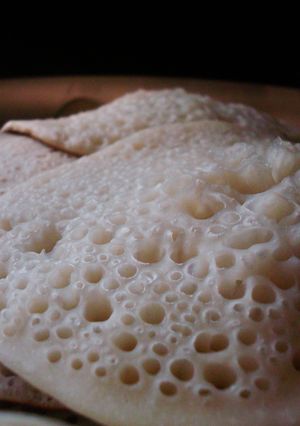 A picture of Motta Vellappam (Pancakes).