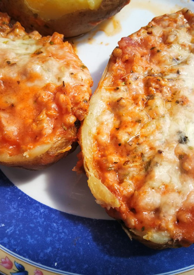 Una foto de Patatas rellenas de carne