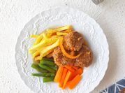 Gambar hamburger steak steak daging cincang