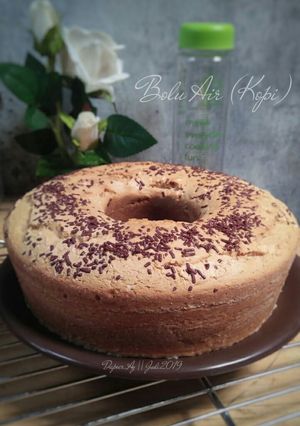 Foto resep Bolu Air 1 Telur (Rasa Kopi)