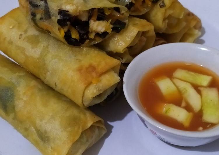 Resep Lumpia Isi Sayur dan Udang Anti Gagal