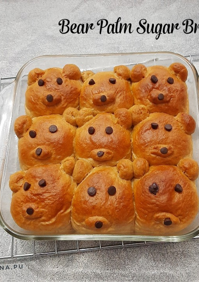 Foto resep Bear Palm Sugar Bread