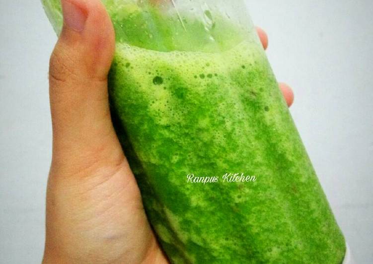 Resep Green Juice (Jus Sayur n Buah), Enak Banget