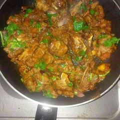 Fried beef A picture of Fried beef.