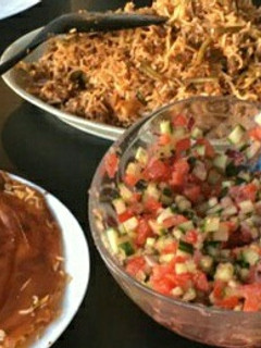 عکسی از دستور لوبیا پلو