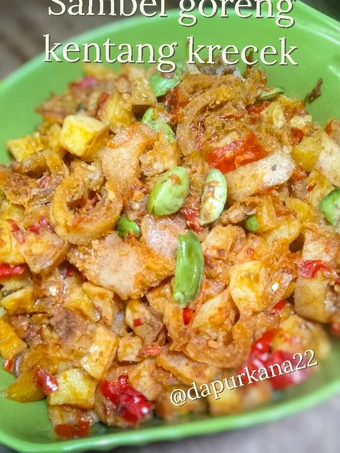 Cara Mudah Membuat Resep Sambel goreng kentang krecek yang Menggugah Selera Anti Ribet, Lezat Sekali