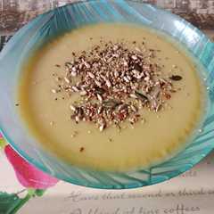 Una foto de Puré de Apio y Manzana