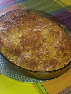 Una foto de Puré de patata relleno