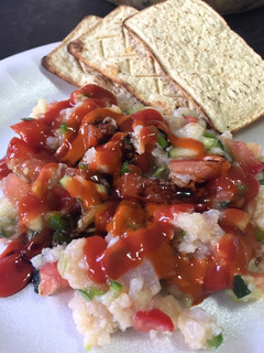 Una foto de Ceviche de Filete Tilapia