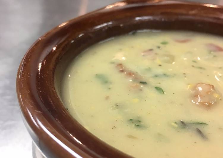 Simple Way to Make Award-winning Potato Bacon Cheddar Soup