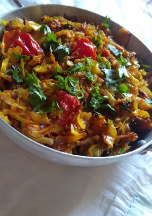 पत्ता गोभी फ्राई (Patta Gobhi Fry recipe in hindi) रेसिपी मुख्य फोटो