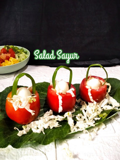 Foto resep *Salad Sayur Warna Warni*