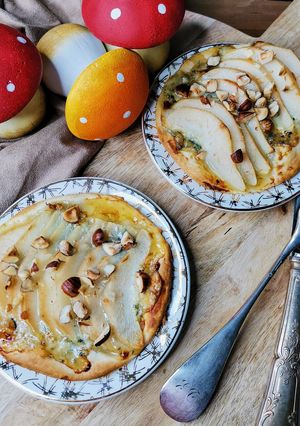 Une photo de TARTELETTES POIRE-ROQUEFORT