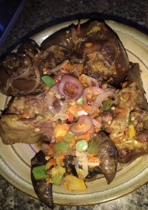 A picture of Peppered Cowtail.