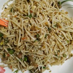 A picture of Mutton chowmein.