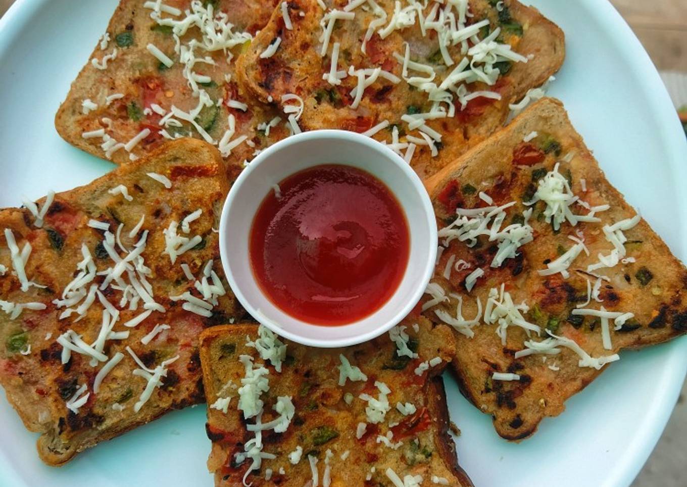 Eggless french toast semolina toast
