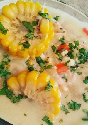A picture of Chupe de Pollo.