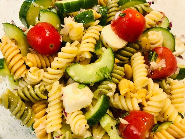Recipe Vegetarian Pasta Salad the Can Spoil the Tongue Perfect